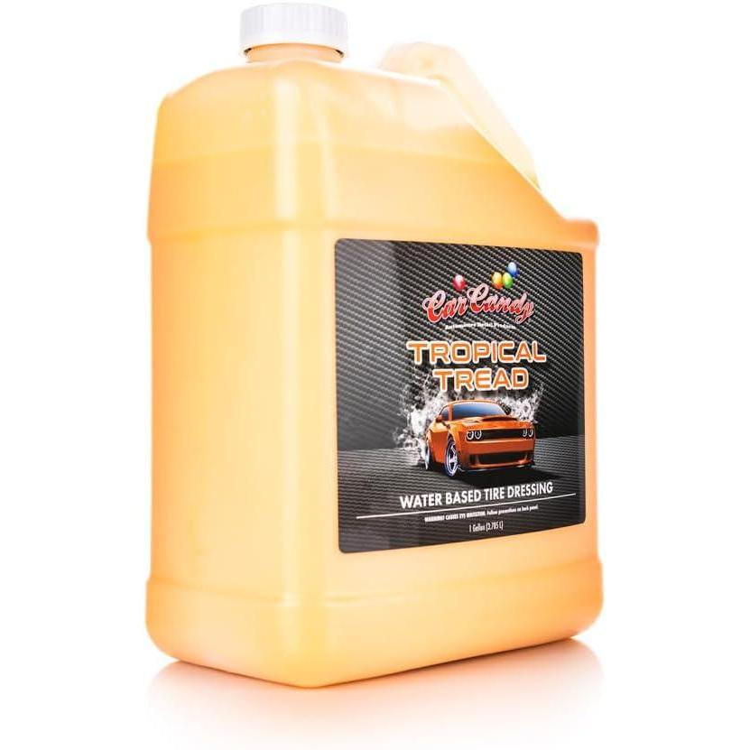 imageTropical Tread WaterBased Tire Dressing  Conditions ampamp Protects Rubber to Prevent Cracking ampamp Browning  Safe for Tires Trim Plastic ampamp Rubber  Ready to Use 1 Quart1 Gallon