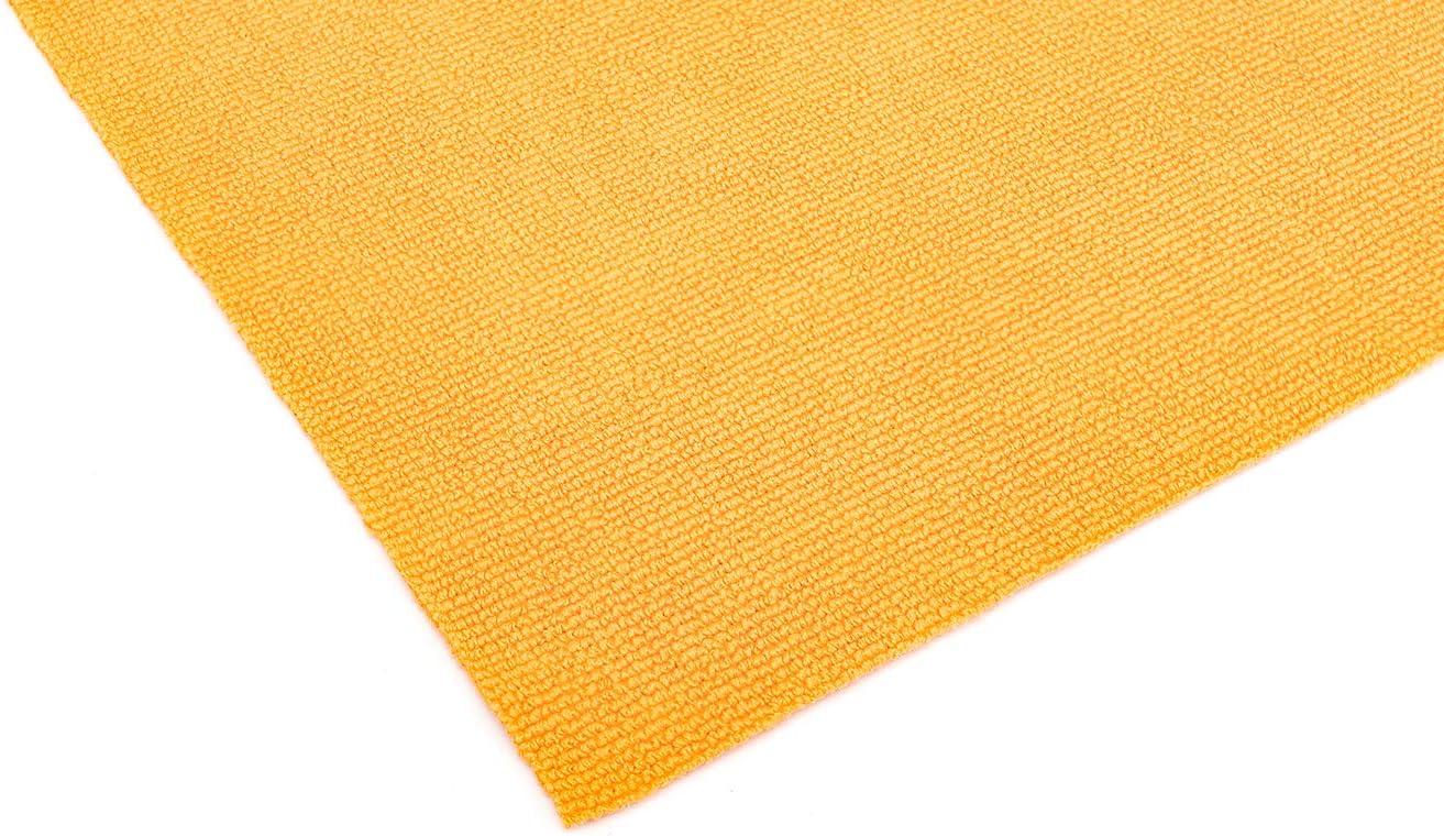 imageThe Rag Company  The Pearl  Professional Microfiber Detailing Towel for Ceramic Coating Leveling and Sealant Removal Safe and ScratchFree with No Tags 320gsm 16in x 16in Green 12 PackOrange