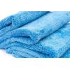 The Rag Company – Eagle Edgeless 500 (4-Pack) Professional Korean 70/30 Blend Super Plush Microfiber Detailing Towels, 500GSM, 16in x 16in, Red(Blue)