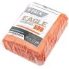 The Rag Company – Eagle Edgeless 500 (4-Pack) Professional Korean 70/30 Blend Super Plush Microfiber Detailing Towels, 500GSM, 16in x 16in, Red(Orange)