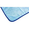 The Rag Company – The Blue Collar – Premium 70/30 Blend Microfiber Detailing Towels; Dual Pile Weave with Soft Paint Safe-Safe Border; Long-Lasting and Tough; 380gsm, 16in x 24in, Light Blue (6-Pack)