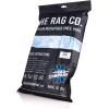 The Rag Company – The Blue Collar – Premium 70/30 Blend Microfiber Detailing Towels; Dual Pile Weave with Soft Paint Safe-Safe Border; Long-Lasting and Tough; 380gsm, 16in x 24in, Light Blue (6-Pack)