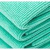 The Rag Company – The Pearl – Professional Microfiber Detailing Towel for Ceramic Coating Leveling and Sealant Removal, Safe and Scratch-Free with No Tags, 320gsm, 16in x 16in, Green -12 Pack(Green)