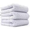 The Rag Company – Everest 1100 – Ultra Plush Korean 70/30 Blend, Professional Microfiber Detailing Towels, 1100gsm, 16in x 16in, White (3-Pack)