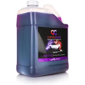 Candy Coat Revive – pH-Neutral Car Wash Soap Removes Dirt & Road Fallout While Reviving Hydrophobic Ceramic Coating Proerties – 32 oz(128 Fl Oz (Pack of 1))
