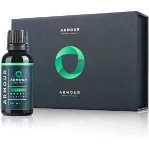 Armour Detail Supply – Armour Quartz Coating – Chemical & Scratch Resistant Coating for Cars, Chrome & Plastic Trim – 30ml(1.01 Fl Oz (Pack of 1))