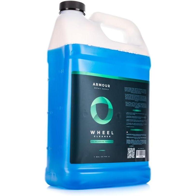 imageArmour Detail Supply  Wheel Cleaner  pH Neutral ColorChanging Formula for Safe Brake Dust Removal  HighCling Foam Safe on All Finishes  16oz128 Fl Oz Pack of 1