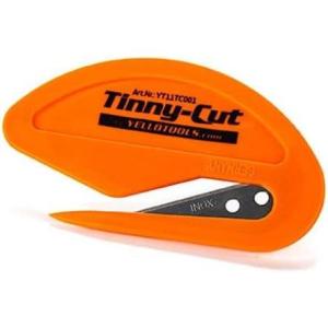 YelloTools – TinnyCut safe cutting tool for paper, vinyl wraps, film, sign making | Lightweight and easy to use for precision cutting | Titanium blade for extra sharpness