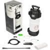 The Rag Company Goizper Group iK Sprayers – Foam Pro 12 Pump Sprayer – Professional Auto Wash, Dry/Wet Foam Spray, Pressure Release Safety Valve, PVC Hoses (6 Liters), Multicolor (IKS-82676+RAG)