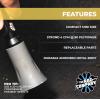 The Rag Company – Ultra Air Blaster Mini – Lift and Blast Dirt and Debris Away for Interior Detailing; Durable and Ergonomic Metal Design; Trigger Operated