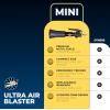 The Rag Company – Ultra Air Blaster Mini – Lift and Blast Dirt and Debris Away for Interior Detailing; Durable and Ergonomic Metal Design; Trigger Operated
