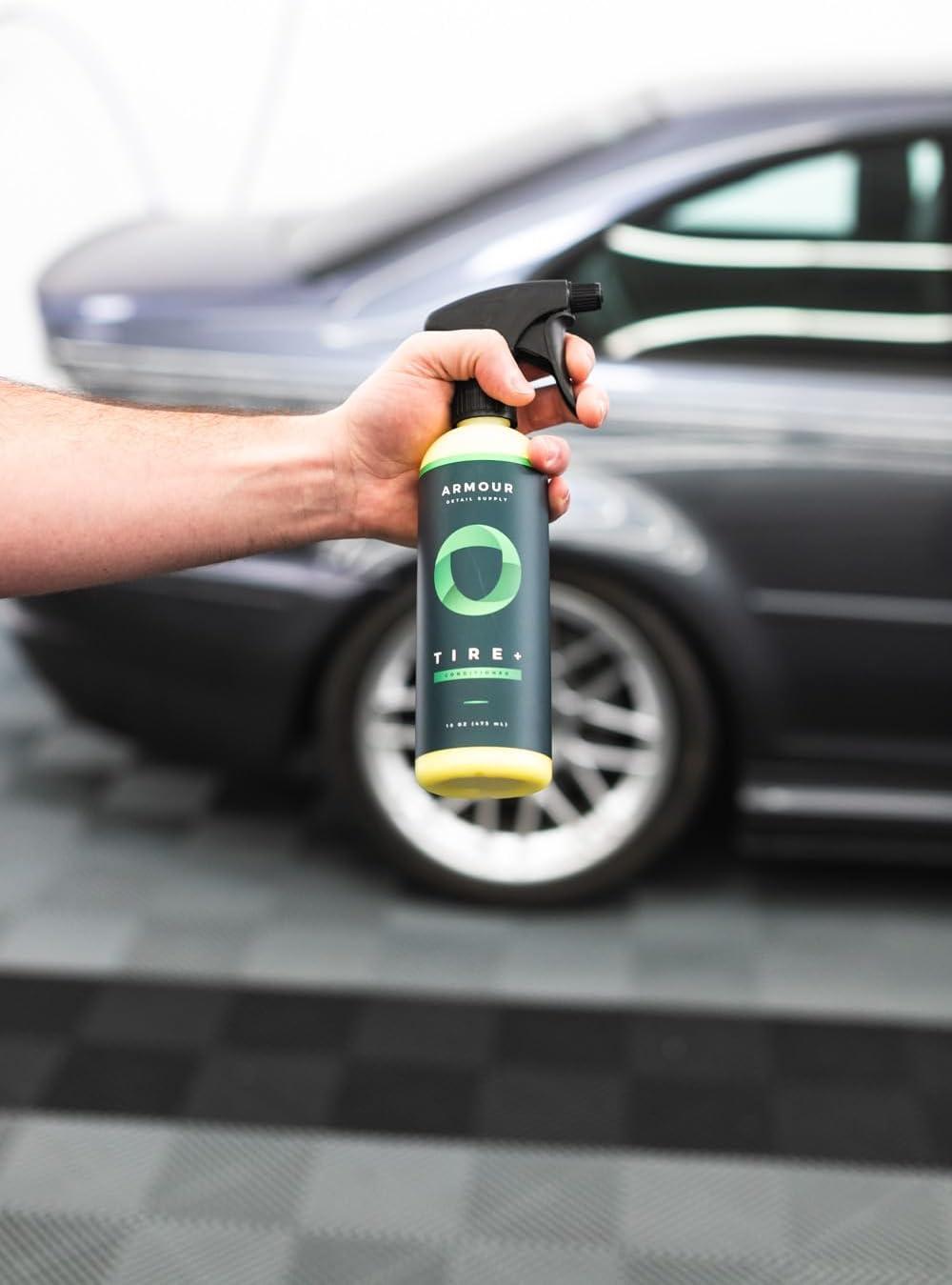 image:imageArmour Detail Supply Tire Wet Tire Shine WaterBased Tire Shine Spray for Lasting Shine All Tires Non Greasy Durable and Hydrophobic 16oz Trigger Spray Bottle16 Fl Oz Pack of 1