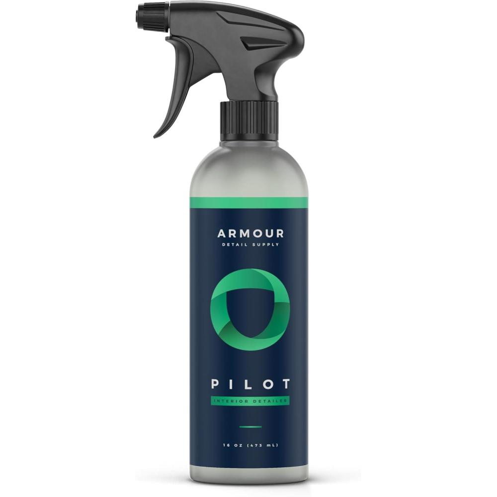 image:imageArmour Detail Supply Pilot Interior Detailer Total Solution for MultiSurface Care UV Protection StreakFree Finish Trigger Spray 16 Oz16 Fl Oz Pack of 1