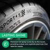Armour Detail Supply Tire+ Wet Tire Shine, Water-Based Tire Shine Spray for Lasting Shine, All Tires, Non Greasy, Durable and Hydrophobic – 16oz Trigger Spray Bottle(128 Fl Oz (Pack of 1))