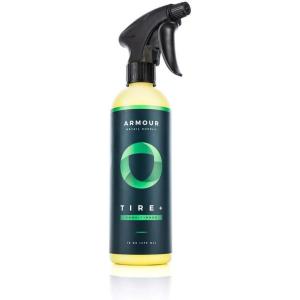 Armour Detail Supply Tire+ Wet Tire Shine, Water-Based Tire Shine Spray for Lasting Shine, All Tires, Non Greasy, Durable and Hydrophobic – 16oz Trigger Spray Bottle(16 Fl Oz (Pack of 1))