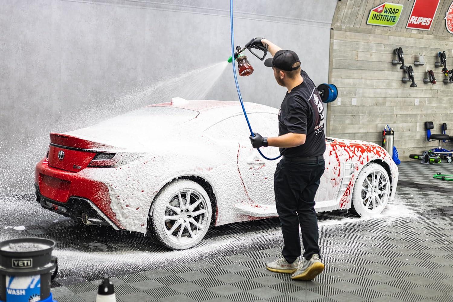 image:imageArmour Detail Supply DRFT Foam Cannon HighOutput Snow Foam Sprayer for Pressure Washers Adjustable Fan amp Soap Control Thick Suds for Safe Car Wash