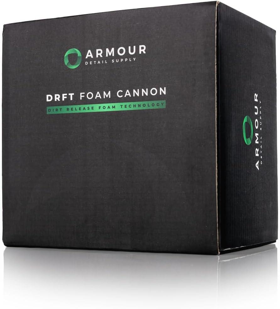 image:imageArmour Detail Supply DRFT Foam Cannon HighOutput Snow Foam Sprayer for Pressure Washers Adjustable Fan amp Soap Control Thick Suds for Safe Car Wash