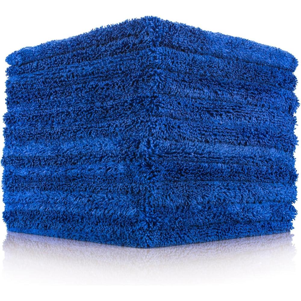 image:imageThe Rag Company The Creature Edgeless Microfiber Detailing Towels 420GSM Professional Grade AllPurpose Cloths for Wax Polish amp Sealant Removal Teal 16in x 16in 10PackRoyal Blue