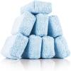 The Rag Company – Terry Sponge Applicator Pads – Reusable Detailing Applicators for Interior & Exterior Car Care – Soft, Washable Pads for Soaps, Cleaners, Sealants – 8 Pack (2″x4″, Blue)(Blue Terry Weave)
