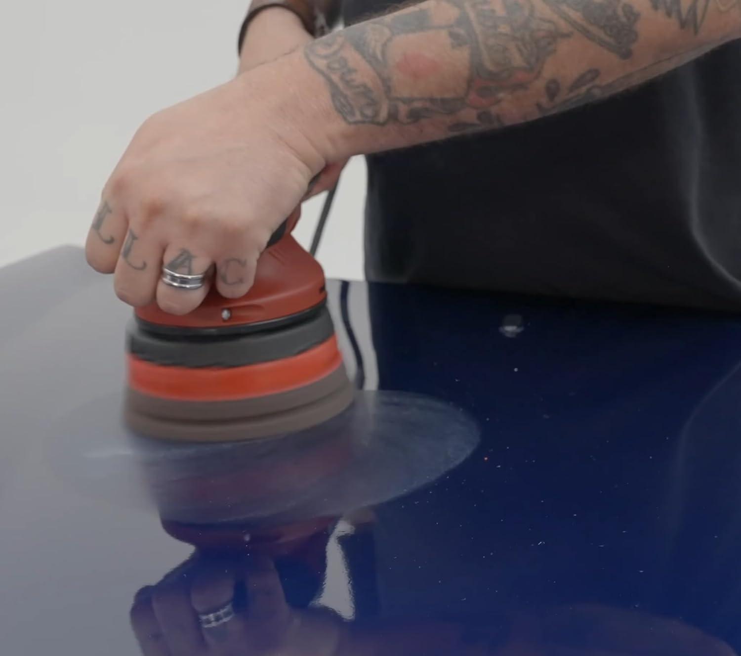 image:imageKochChemie Heavy Cut Pad V2 Abrasive Sponge for Removing Strong Weathering amp Deep Scratches Low Torsion Forces amp High Stability LongLasting Compression Hardness Contours Easily 126mm x 23mm150mm