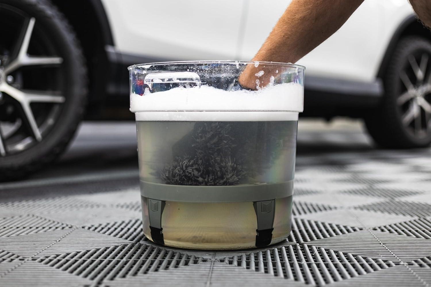 image:imageDetail Factory Clean Screen Bucket Filter Traps Dirt amp Debris in the Wash Bucket to Prevent Scratching Vehicle Paint Octane AvalancheSolar Flare