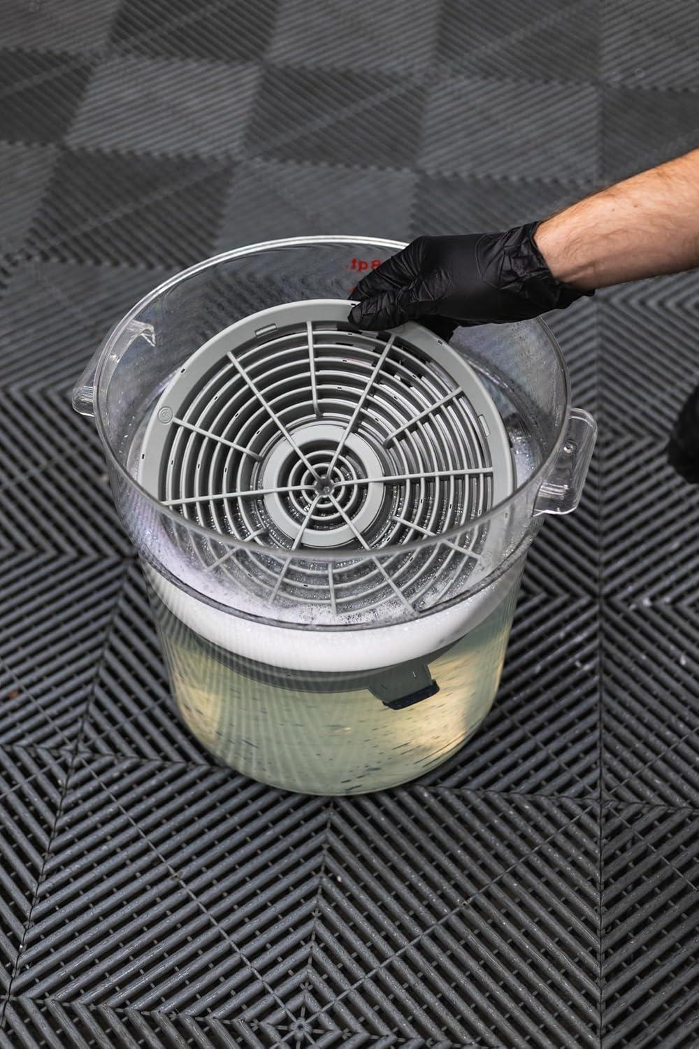 image:imageDetail Factory Clean Screen Bucket Filter Traps Dirt amp Debris in the Wash Bucket to Prevent Scratching Vehicle Paint Octane AvalancheSolar Flare