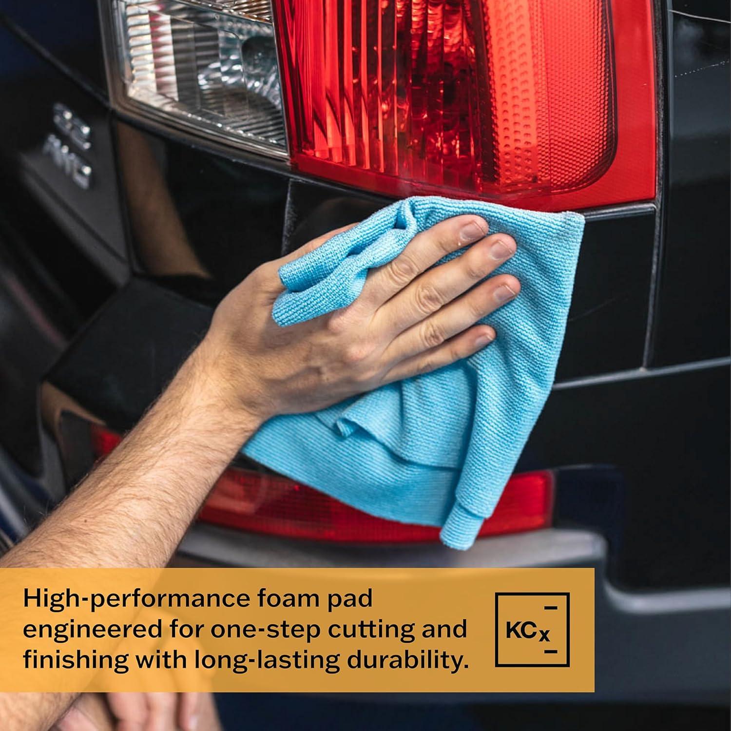 image:imageKochChemie One Cut Pad V2 Medium Abrasive Sponge for Removing Moderate Weathering amp Scratches LongLasting Compression Hardness Contours Easily 126mm x 23mm126mm Pack of 2