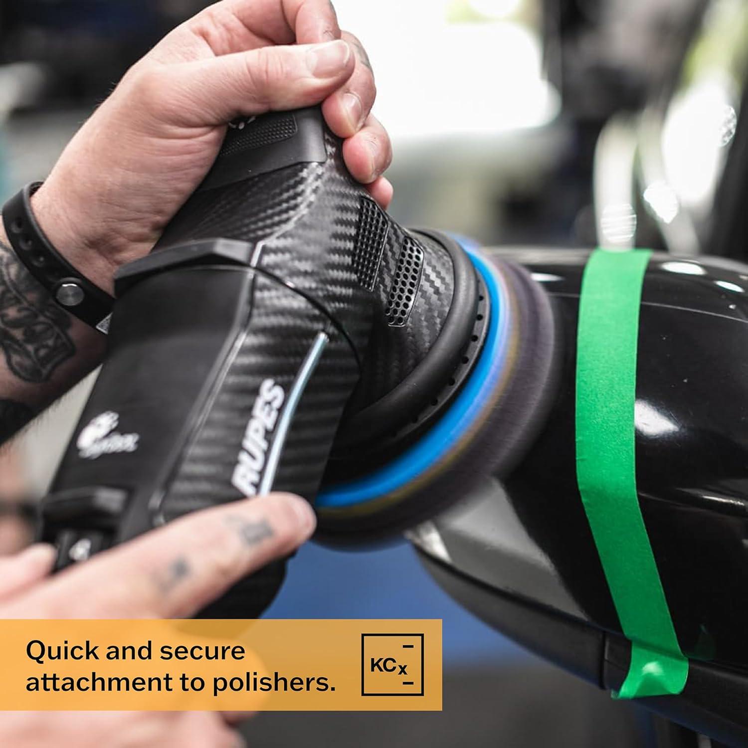 image:imageKochChemie One Cut Pad V2 Medium Abrasive Sponge for Removing Moderate Weathering amp Scratches LongLasting Compression Hardness Contours Easily 126mm x 23mm126mm
