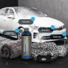 The Rag Company – 4-Piece Premium Essential Car Wash Kit – Includes Famous Gauntlet Drying Towel, Cyclone Wash Mitt + Wash Pad, and Premium NanoMagic Car Shampoo