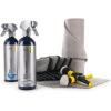 The Rag Company – Complete Interior Detailing Kit – Glass & Interior Cleaner, TriGrip Brushes, Interior Scrubbers, Microfiber Towels, Suede Cloths & Diamond Glass Towels – Car Cleaning Set