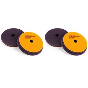 Koch-Chemie – One Cut Pad V2 – Medium Abrasive Sponge for Removing Moderate Weathering & Scratches; Long-Lasting Compression Hardness; Contours Easily (126mm x 23mm)(126mm (Pack of 2))