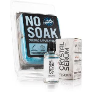 The Rag Company Gtechniq CSL Ceramic Coating 30 ml No Soak Coating Applicator Kit Bundle(50mL)