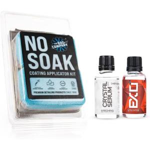 The Rag Company Gtechniq CSL Ceramic Coating & EXO 30 ml No Soak Coating Applicator Kit Bundle(30 mL)