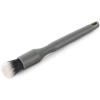 Detail Factory – Crevice Mini Detailing Brush Combo Kit – One Boar’s Hair Brush + One Ultra-Soft Synthetic Brush, Heavy Cleaning Action for Small Spaces, Black + Gray (2-Pack)(Black & Gray)