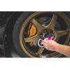 Detail Factory – Synthetic Detailing Brush Set – Long & Short Brush – Ultra-Soft Interior Car Cleaning Brushes for, Screens, Emblems, & Tight Spaces – Black(Pink)