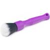 Detail Factory – Synthetic Detailing Brush Set – Long & Short Brush – Ultra-Soft Interior Car Cleaning Brushes for, Screens, Emblems, & Tight Spaces – Black(Purple)